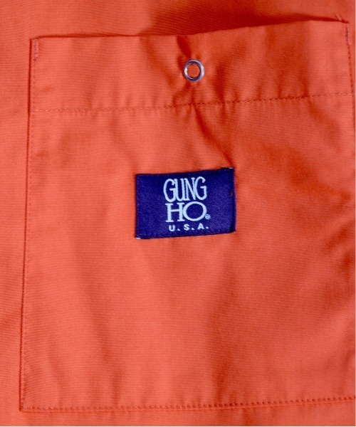 GUNG HO（ガンホー）の「GUNG HO / ガンホー SNAP WORKERS SHIRTS スナップワークシャツ（シャツ/ブラウス・メンズ・チャコールグレー/オレンジ/ネイビー/ブラック/ホワイト/ベージュ・LARGE/MEDIUM）」の15枚目の写真