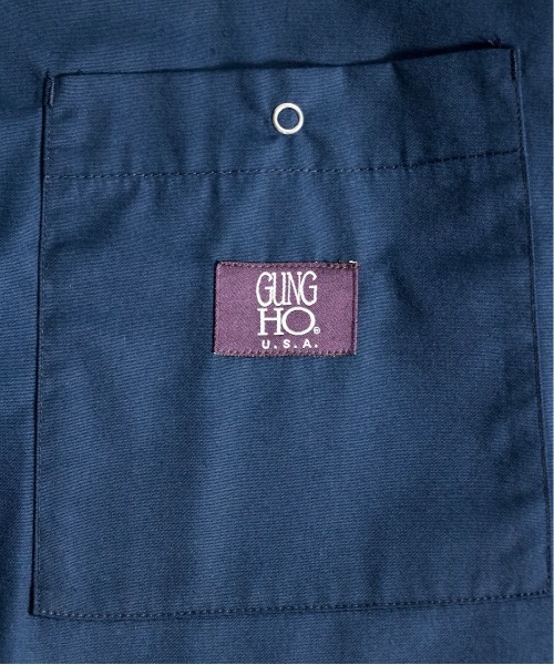 GUNG HO（ガンホー）の「GUNG HO / ガンホー SNAP WORKERS SHIRTS スナップワークシャツ（シャツ/ブラウス・メンズ・チャコールグレー/オレンジ/ネイビー/ブラック/ホワイト/ベージュ・LARGE/MEDIUM）」の22枚目の写真