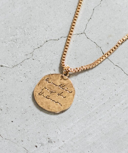 nemne store(ネンネストア)の「【accessory】コインネックレス(ネックレス・レディース・シルバー/ゴールド・フリー)」の8枚目の写真