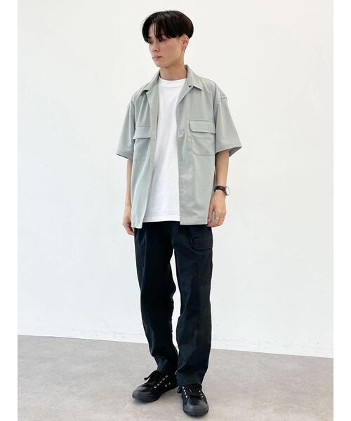 CRAFT STANDARD BOUTIQUE(クラフトスタンダードブティック)の「CREW NECK TEE *(Tシャツ/カットソー・メンズ・チャコールグレー/オフホワイト/杢グレー・LL/M/L)」の10枚目の写真