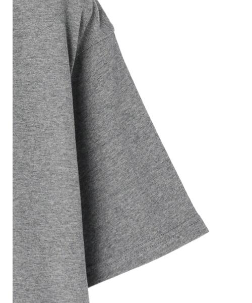 CRAFT STANDARD BOUTIQUE(クラフトスタンダードブティック)の「CREW NECK TEE *(Tシャツ/カットソー・メンズ・チャコールグレー/オフホワイト/杢グレー・LL/M/L)」の16枚目の写真