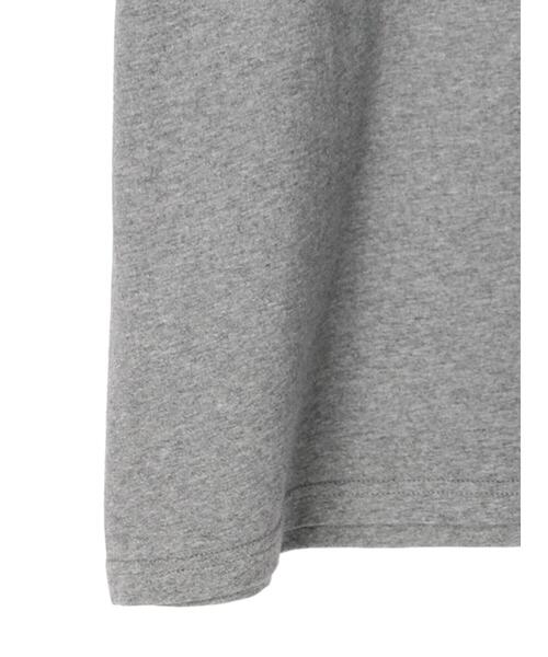 CRAFT STANDARD BOUTIQUE(クラフトスタンダードブティック)の「CREW NECK TEE *(Tシャツ/カットソー・メンズ・チャコールグレー/オフホワイト/杢グレー・LL/M/L)」の17枚目の写真