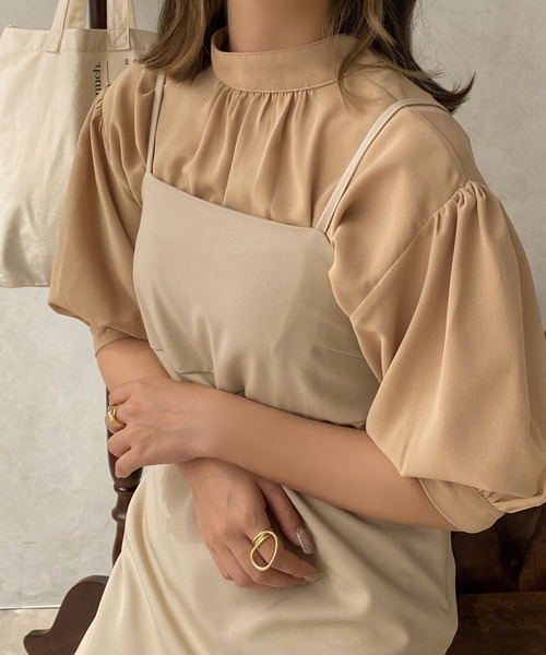 apres jour clair(アプレジュールクレア)の「【apres jour clair】 2WAY袖ボリュームブラウス【ZOZOTOWN限定アイテム】(シャツ/ブラウス・レディース・ブラック/ベージュ/アイボリー・X-LARGE/フリー)」の12枚目の写真