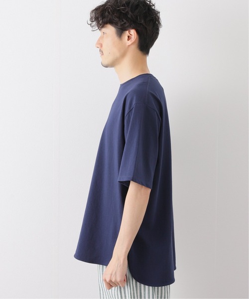 417 EDIFICE(フォーワンセブンエディフィス)の「レイヤードラウンドTシャツ(Tシャツ/カットソー・メンズ・ホワイト/ブラック/ベージュ/ネイビー・SMALL/MEDIUM/LARGE/X-LARGE)」の9枚目の写真