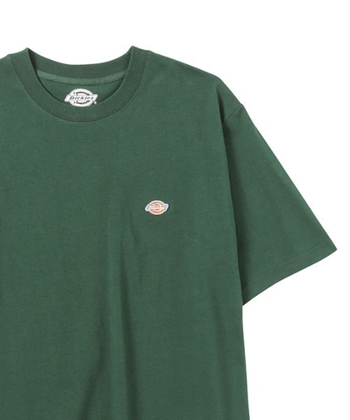 Dickies(ディッキーズ)の「Dickies ディッキーズ ワッペン半袖Tシャツ(Tシャツ/カットソー・メンズ・ホワイト/ブラック/ベージュ/オレンジ/ブルー/グリーン・M/L/XL)」の4枚目の写真