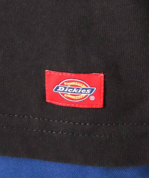 Dickies(ディッキーズ)の「Dickies ディッキーズ ワッペン半袖Tシャツ(Tシャツ/カットソー・メンズ・ホワイト/ブラック/ベージュ/オレンジ/ブルー/グリーン・M/L/XL)」の18枚目の写真