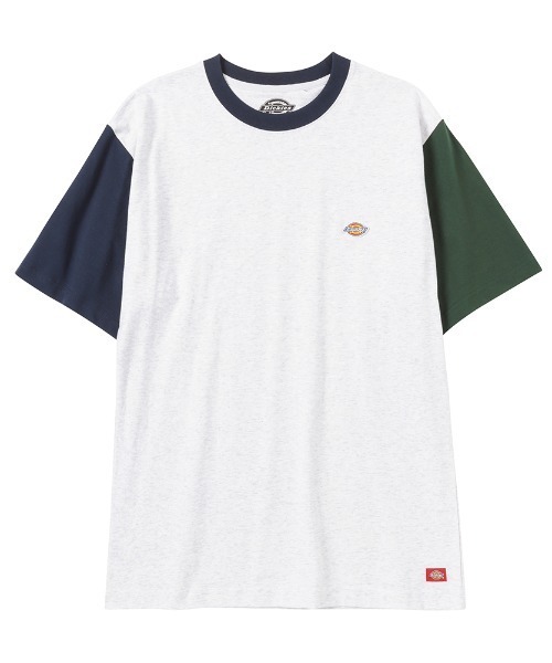 Dickies(ディッキーズ)の「Dickies ディッキーズ ワッペン半袖Tシャツ(Tシャツ/カットソー・メンズ・ホワイト/ブラック/ベージュ/オレンジ/ブルー/グリーン・M/L/XL)」の7枚目の写真