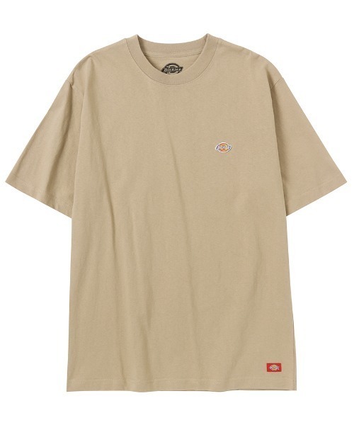 Dickies(ディッキーズ)の「Dickies ディッキーズ ワッペン半袖Tシャツ(Tシャツ/カットソー・メンズ・ホワイト/ブラック/ベージュ/オレンジ/ブルー/グリーン・M/L/XL)」の10枚目の写真