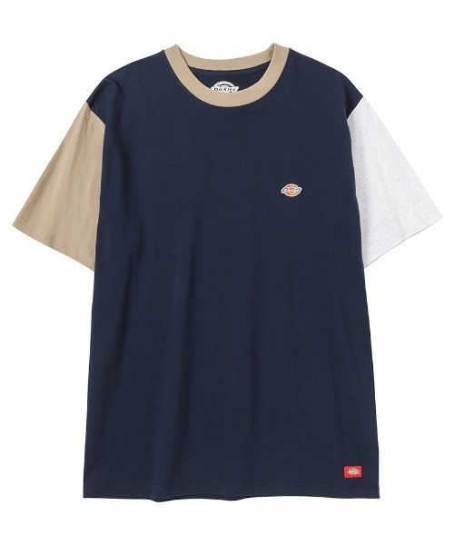 Dickies(ディッキーズ)の「Dickies ディッキーズ ワッペン半袖Tシャツ(Tシャツ/カットソー・メンズ・ホワイト/ブラック/ベージュ/オレンジ/ブルー/グリーン・M/L/XL)」の12枚目の写真