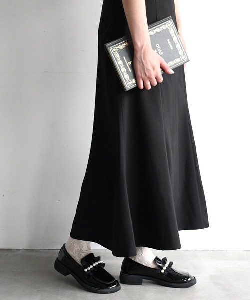 NOFALL（ノーフォール）の「パールフリルローファー（ローファー・レディース・ホワイト系その他/ブラック系その他・S/3L/L/LL/M）」の22枚目の写真