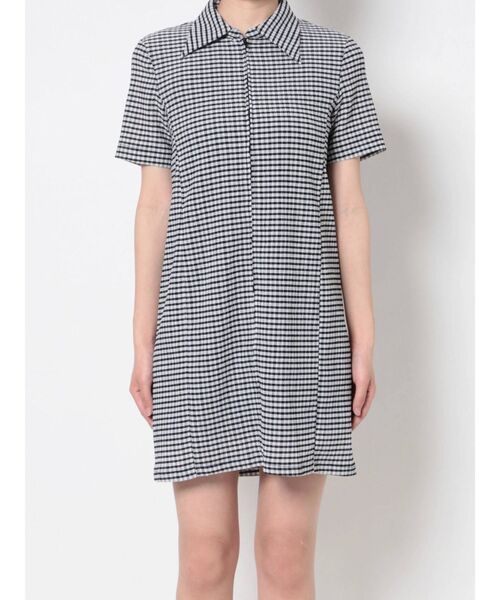 EMODA（エモダ）の「ジッパーシャツワンピース（ワンピース・レディース・ブラック/ブルー/その他・FREE）」の18枚目の写真