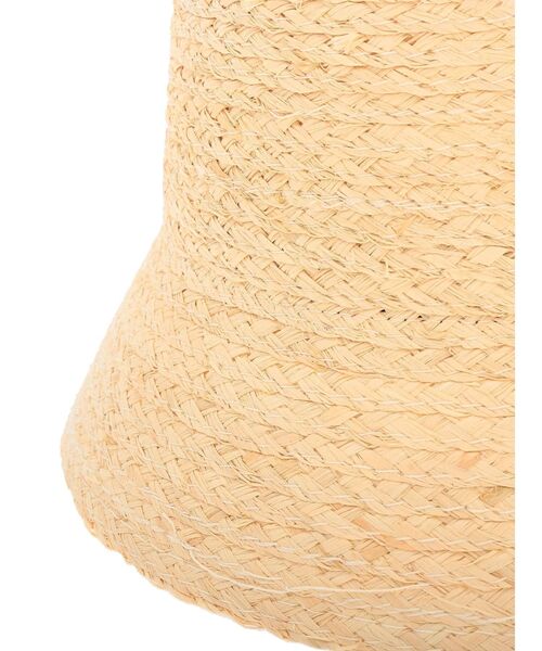 dazzlin（ダズリン）の「ラフィアブレードバケットハット（ハット・レディース・ブラウン/ベージュ・FREE）」の6枚目の写真