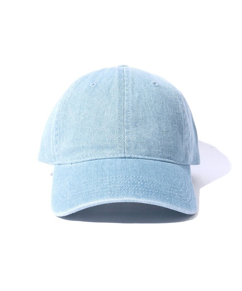 Russell Athletic（ラッセルアスレティック）の「Russell Athletic/ラッセルアスレティック Snow Wash Denim Dad Hat デニムキャップ（キャップ・メンズ・ライトブルー/ブラック/インディゴブルー・FREE）」の14枚目の写真