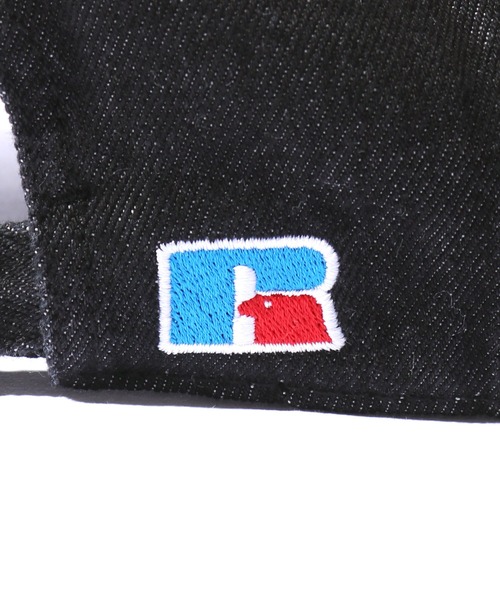Russell Athletic（ラッセルアスレティック）の「Russell Athletic/ラッセルアスレティック Snow Wash Denim Dad Hat デニムキャップ（キャップ・メンズ・ライトブルー/ブラック/インディゴブルー・FREE）」の16枚目の写真
