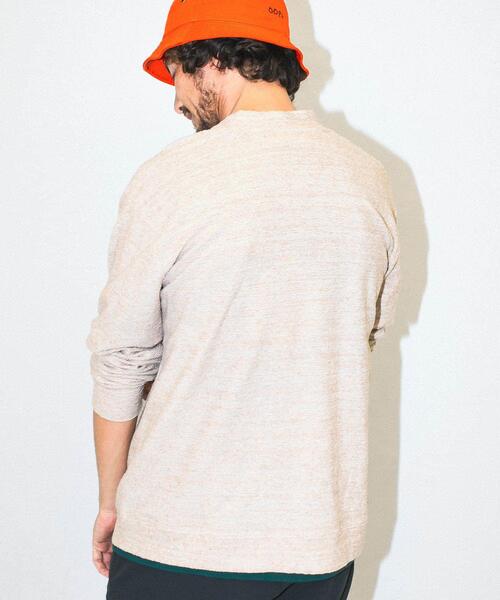 URBAN RESEARCH Sonny Label(アーバンリサーチサニーレーベル)の「OOPS ランダムパイルカーディガン(カーディガン/ボレロ・メンズ・ベージュ/ネイビー/オートミール・MEDIUM/LARGE)」の9枚目の写真