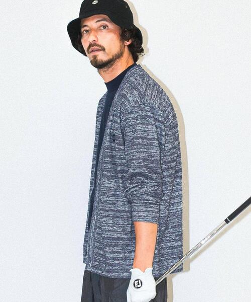 URBAN RESEARCH Sonny Label(アーバンリサーチサニーレーベル)の「OOPS ランダムパイルカーディガン(カーディガン/ボレロ・メンズ・ベージュ/ネイビー/オートミール・MEDIUM/LARGE)」の14枚目の写真