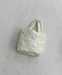 AS KNOW AS plus | お花 キルティングバッグ(トートバッグ)