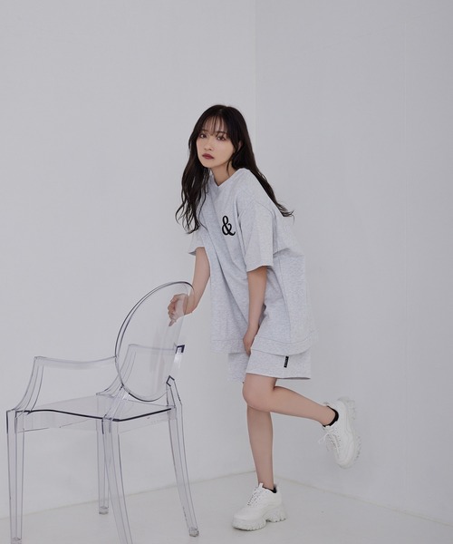 ANDGEEBEE（アンジービー）の「UNISEX スウェットショーパン（スウェットパンツ・レディース・グレー・MEDIUM/X-LARGE）」の7枚目の写真