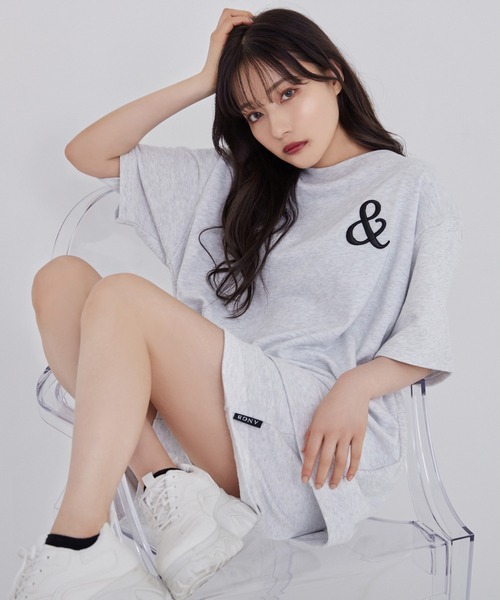 ANDGEEBEE（アンジービー）の「UNISEX スウェットショーパン（スウェットパンツ・レディース・グレー・MEDIUM/X-LARGE）」の9枚目の写真