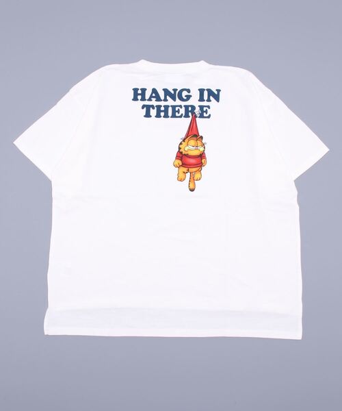 Right-on(ライトオン)の「【Garfield】プリントTシャツ(Tシャツ/カットソー・レディース・ホワイト/パープル/ダークグレー・M/L)」の6枚目の写真