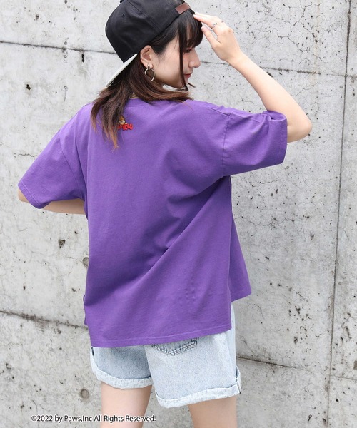 Right-on(ライトオン)の「【Garfield】プリントTシャツ(Tシャツ/カットソー・レディース・ホワイト/パープル/ダークグレー・M/L)」の17枚目の写真