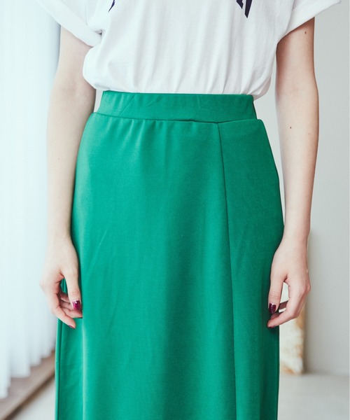 ANGIE（アンジー）の「ポンチスリットタイトスカート（スカート・レディース・ブラック/パープル/ピンク/オレンジ/グリーン・FREE）」の15枚目の写真