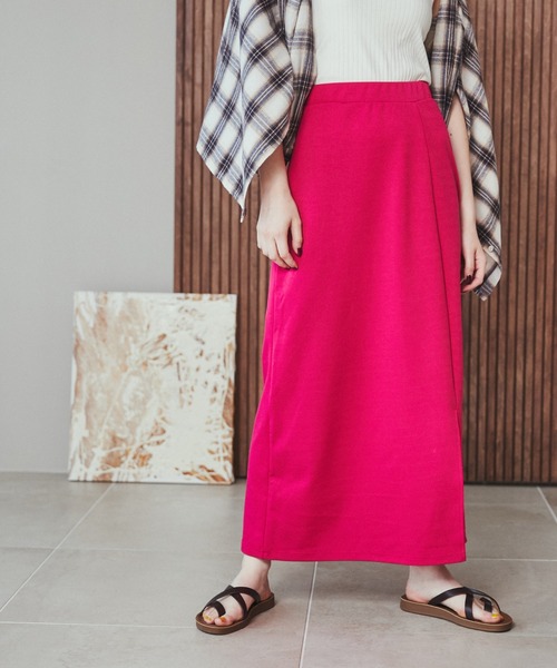 ANGIE（アンジー）の「ポンチスリットタイトスカート（スカート・レディース・ブラック/パープル/ピンク/オレンジ/グリーン・FREE）」の6枚目の写真