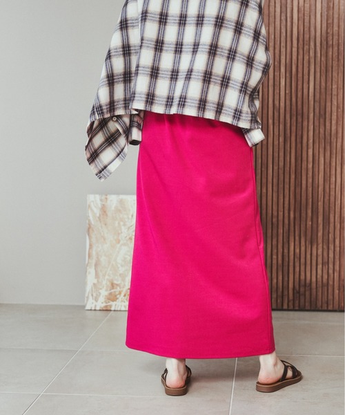 ANGIE（アンジー）の「ポンチスリットタイトスカート（スカート・レディース・ブラック/パープル/ピンク/オレンジ/グリーン・FREE）」の14枚目の写真