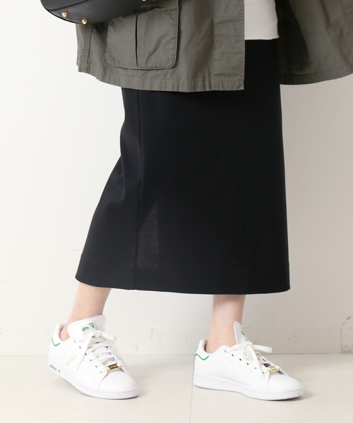 Spick & Span（スピックアンドスパン）の「バックスリットフライススカート（スカート・レディース・ブラック/ベージュ・38/36）」の5枚目の写真