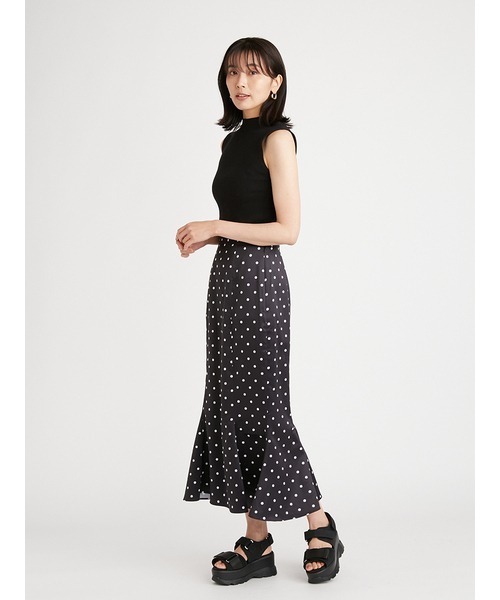 SNIDEL ノースリーブニットドッキングワンピース 0 SNIDEL（スナイデル