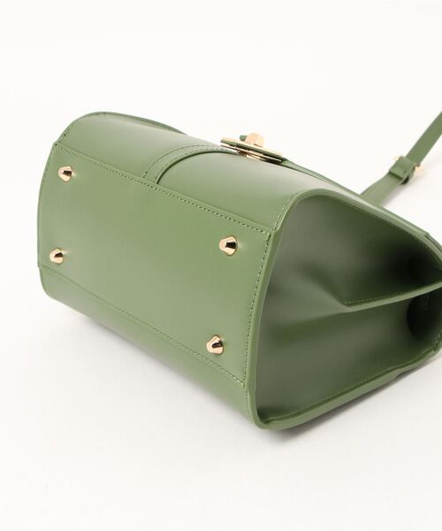 LILY BROWN（リリーブラウン）の「ソフト台形バッグ（ショルダーバッグ・レディース・ブラック/グリーン/モカ・FREE）」の22枚目の写真