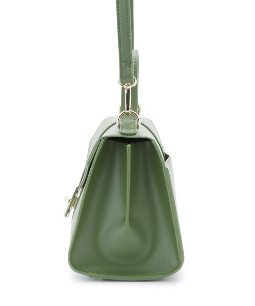 LILY BROWN（リリーブラウン）の「ソフト台形バッグ（ショルダーバッグ・レディース・ブラック/グリーン/モカ・FREE）」の13枚目の写真