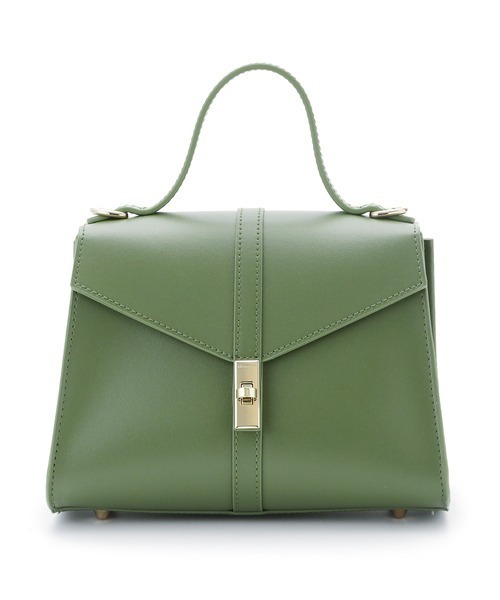 LILY BROWN（リリーブラウン）の「ソフト台形バッグ（ショルダーバッグ・レディース・ブラック/グリーン/モカ・FREE）」の19枚目の写真