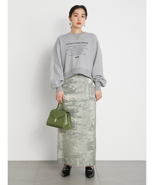 LILY BROWN（リリーブラウン）の「ソフト台形バッグ（ショルダーバッグ・レディース・ブラック/グリーン/モカ・FREE）」の9枚目の写真