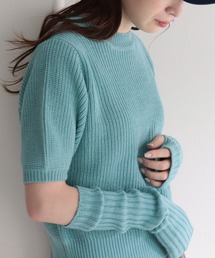 fredy emue | アームウォーマ付き　プルオーバーニット(ニット/セーター)