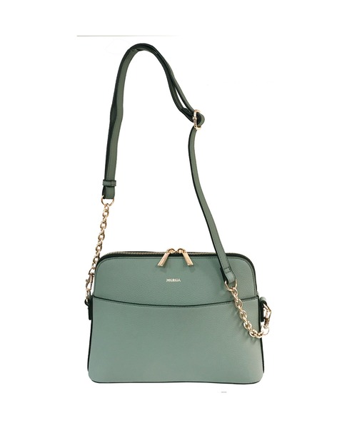 MURUA（ムルーア）の「MURUA (ムルーア) ミニショルダーバッグ チェーン MR-B1104（ショルダーバッグ・レディース・グリーン/ブラック/ベージュ・FREE）」の18枚目の写真