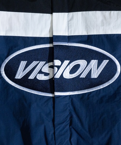 VISION STREET WEAR(ヴィジョンストリートウェア)の「【12】〔VISION STREET WEAR/ビジョン ストリート ウェア〕レーシングナイロンジャケット(ナイロンジャケット・メンズ・ブラック/ネイビー/グリーン/マルチ・MEDIUM/LARGE)」の6枚目の写真