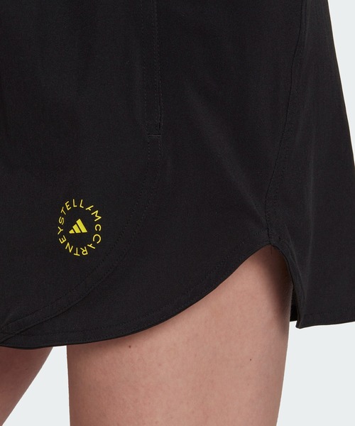 adidas by Stella McCartney（アディダスバイステラマッカートニー）の「【adidas by Stella McCartney】 TruePurpose トレーニングショーツ（レディース）（その他パンツ・レディース・ブラック/グリーン・MEDIUM/SMALL/X-LARGE/LARGE）」の4枚目の写真