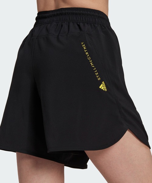 adidas by Stella McCartney（アディダスバイステラマッカートニー）の「【adidas by Stella McCartney】 TruePurpose トレーニングショーツ（レディース）（その他パンツ・レディース・ブラック/グリーン・MEDIUM/SMALL/X-LARGE/LARGE）」の6枚目の写真