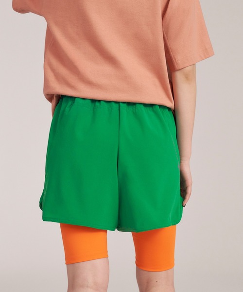 adidas by Stella McCartney（アディダスバイステラマッカートニー）の「【adidas by Stella McCartney】 TruePurpose トレーニングショーツ（レディース）（その他パンツ・レディース・ブラック/グリーン・MEDIUM/SMALL/X-LARGE/LARGE）」の10枚目の写真