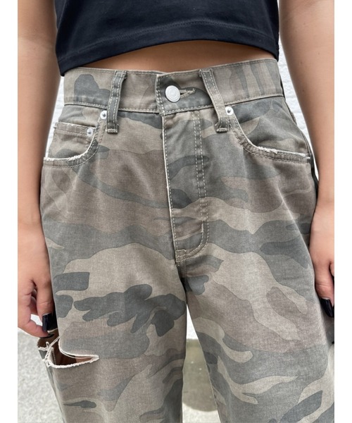 EGOIST(エゴイスト)の「EGストレートカモフラパンツ(その他パンツ・レディース・マルチ・SS/S/M)」の5枚目の写真