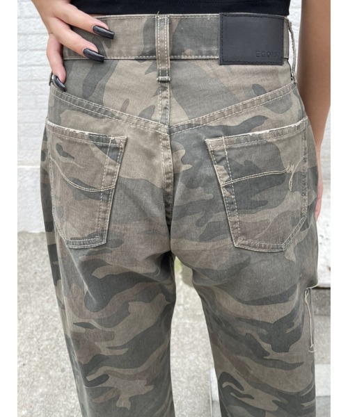 EGOIST(エゴイスト)の「EGストレートカモフラパンツ(その他パンツ・レディース・マルチ・SS/S/M)」の8枚目の写真