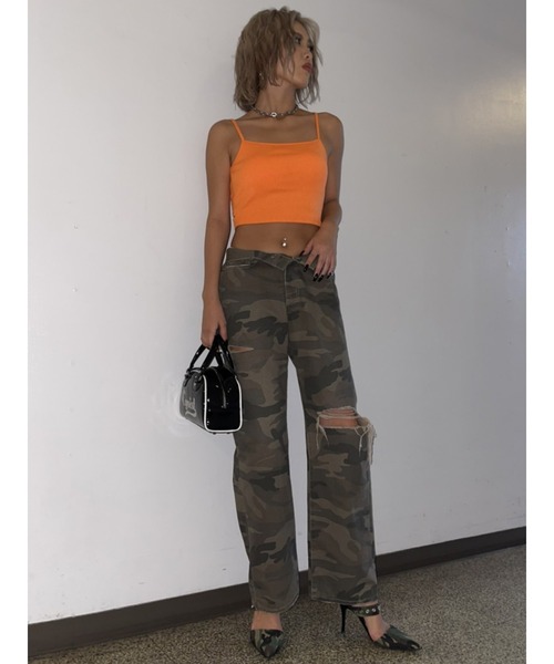 EGOIST(エゴイスト)の「EGストレートカモフラパンツ(その他パンツ・レディース・マルチ・SS/S/M)」の15枚目の写真