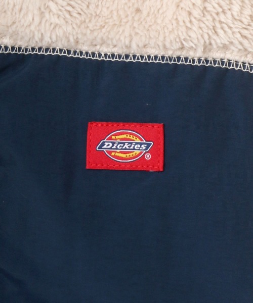 Dickies（ディッキーズ）の「Dickies/ディッキーズ オーバーサイズ シャギーボアジャケット レディース メンズ ブルゾン/ボアフリースジャケット（ブルゾン・メンズ・チャコール/ベージュ/ブラック/オフホワイト・M/L/XL）」の12枚目の写真