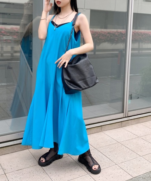 LVEU.（ラブユ.）の「【LVEU.】チェーンワンショルダーバッグ / バッグ 鞄 BAG ショルダー チェーン 通勤 通学 ワンショルダー スクエア 合皮 A4 ブラック（ショルダーバッグ・レディース・ブラック・FREE）」の17枚目の写真