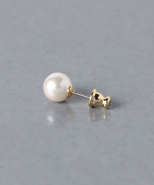 UNITED ARROWS(ユナイテッドアローズ)の「S/PL ピアス2(ピアス(両耳用)・レディース・ホワイト・FREE)」の3枚目の写真