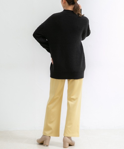 Honeys（ハニーズ）の「ストレートパンツ（その他パンツ・レディース・ライトベージュ/イエロー×グリーン/パープル/ピンク/グリーン/ブラック/モカ・SS/LL/L/S/M）」の18枚目の写真
