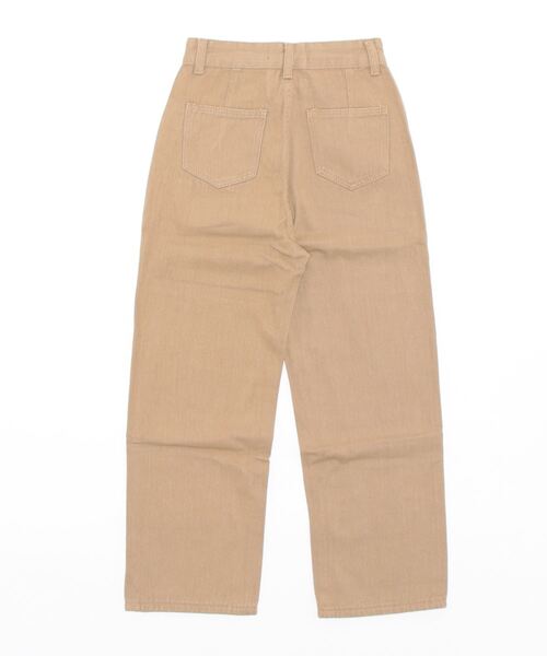 Dita Muaj.（ディータムアージュ）の「ハイウエストストレートパンツ（チノパンツ・レディース・グレイッシュベージュ・S/M/L）」の4枚目の写真