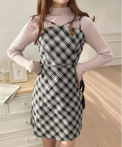 apres jour（アプレジュール）の「リブニットインナー【ZOZOTOWN限定アイテム】（ニット/セーター・レディース・ブラック/ピンクベージュ/アイボリー/モカ/ネイビー・X-LARGE/フリー）」の8枚目の写真