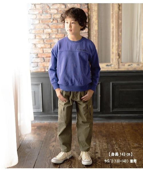 RUGGEDWORKS(ラゲッドワークス)の「SWITCHING SWEAT(スウェット・キッズ・ブラウン/パープル・01/02/03/04)」の12枚目の写真